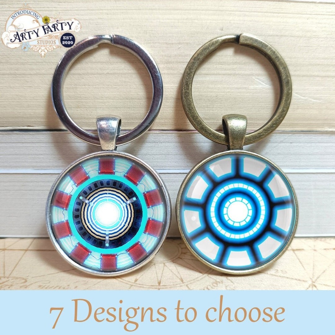 Iron Man Necklace Arc Reactor Iron Man Necklace Arc Reactor Etsy