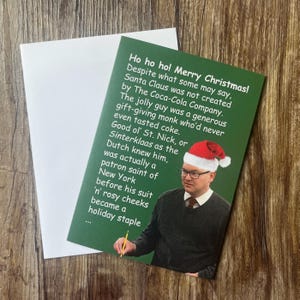 Colin explique Noël | de voeux | pour noël, vacances, père noël