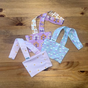 Cotton Coffee/Boba Cup Carrier | Zero Waste, Reusable, Washable, Reversible