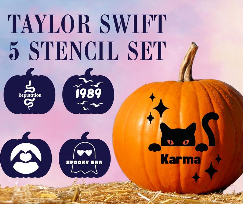 Taylor Swift Pumpkin Carving Stencils Swiftie Halloween Decor Taylor taylor-swift-pumpkin-carving-stencils-swiftie-halloween-decor-taylor