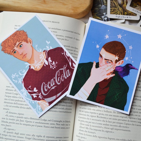 ADAM Parrish und RONAN Lynch – FANART – The Raven Cycle, The Raven Boys Art