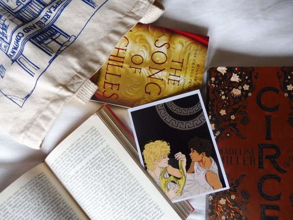 Achilles Patroclus Print The Song Of Achilles Etsy