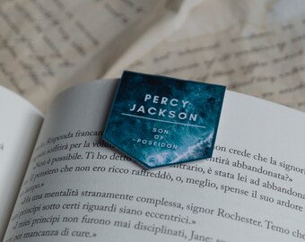 percy jackson bookmark etsy