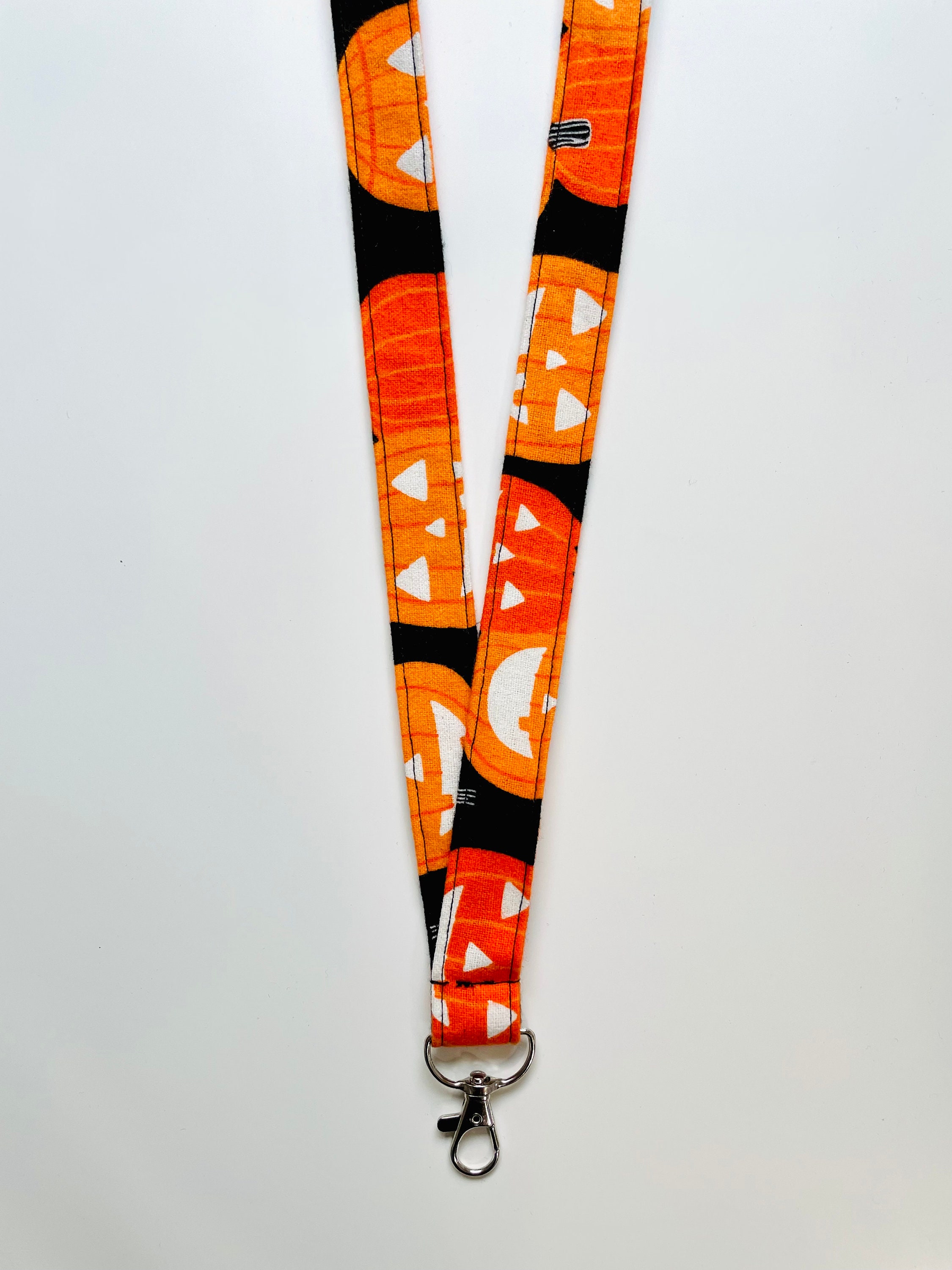 Halloween Lanyards Glow in the Dark Etsy