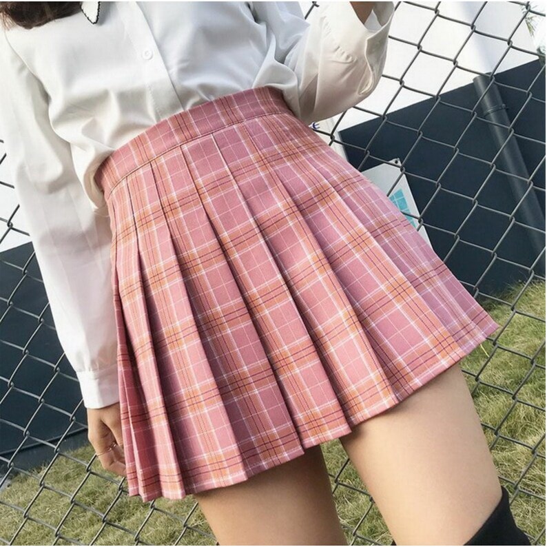 Y2K Plaid Skirt Dark Academia Light Academia E Girl Tennis Etsy