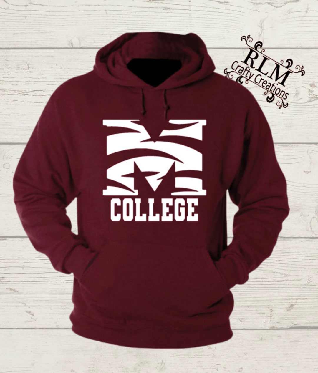 Morehouse COLLEGE Hooded Sweatshirt Etsy