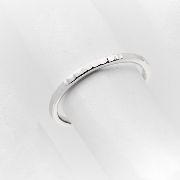 Ring Minimal Design Weissgold Bronx - Fine Jewellery