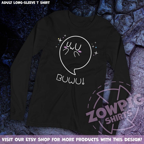 BUWU Kawaii Uwu Anime Emote Meme Ghost Halloween Long Sleeve - Etsy BUWU Kawaii Uwu Anime Emote Meme Ghost Halloween Long Sleeve - Etsy