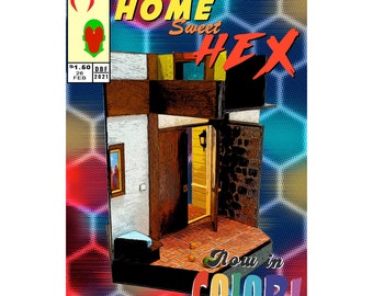 Home Sweet Hex #3 | 13x19 Print