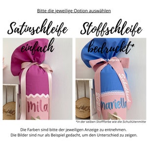 Schultüte Schmetterling in edlem puderrosa & gold, Zuckertüte für Mädchen, pastell rosa, Zuckertüte Jeune Premier, LÄSSIG, Schulkind 2024 Bild 8