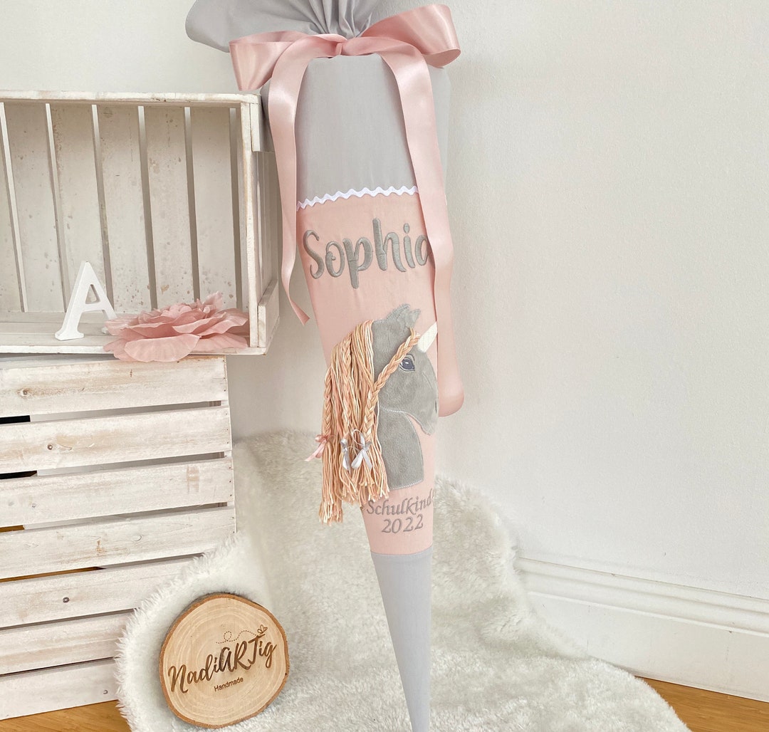 Schultüte Mädchen für Puppe,Barbie,Prinzessin,Schloss,High,Fee,Holzspitze
