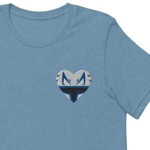 Captain Rex Heart Embroidered Unisex t-shirt
