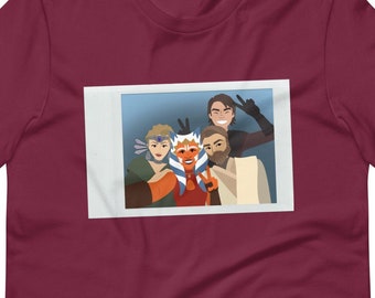 Clone Wars Selfie Unisex t-shirt