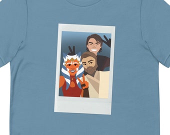 Clone Wars Trio Selfie Unisex t-shirt