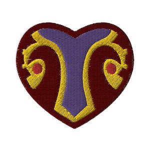 Sabine Wren Embroidered Heart Patch