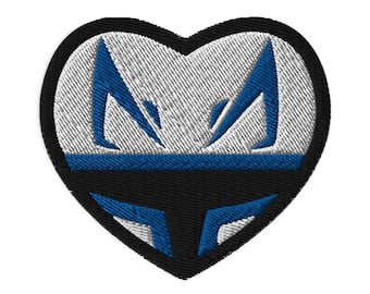 Captain Rex Heart Embroidered patches