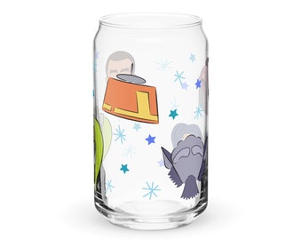 Ghost Crew Can-shaped glass