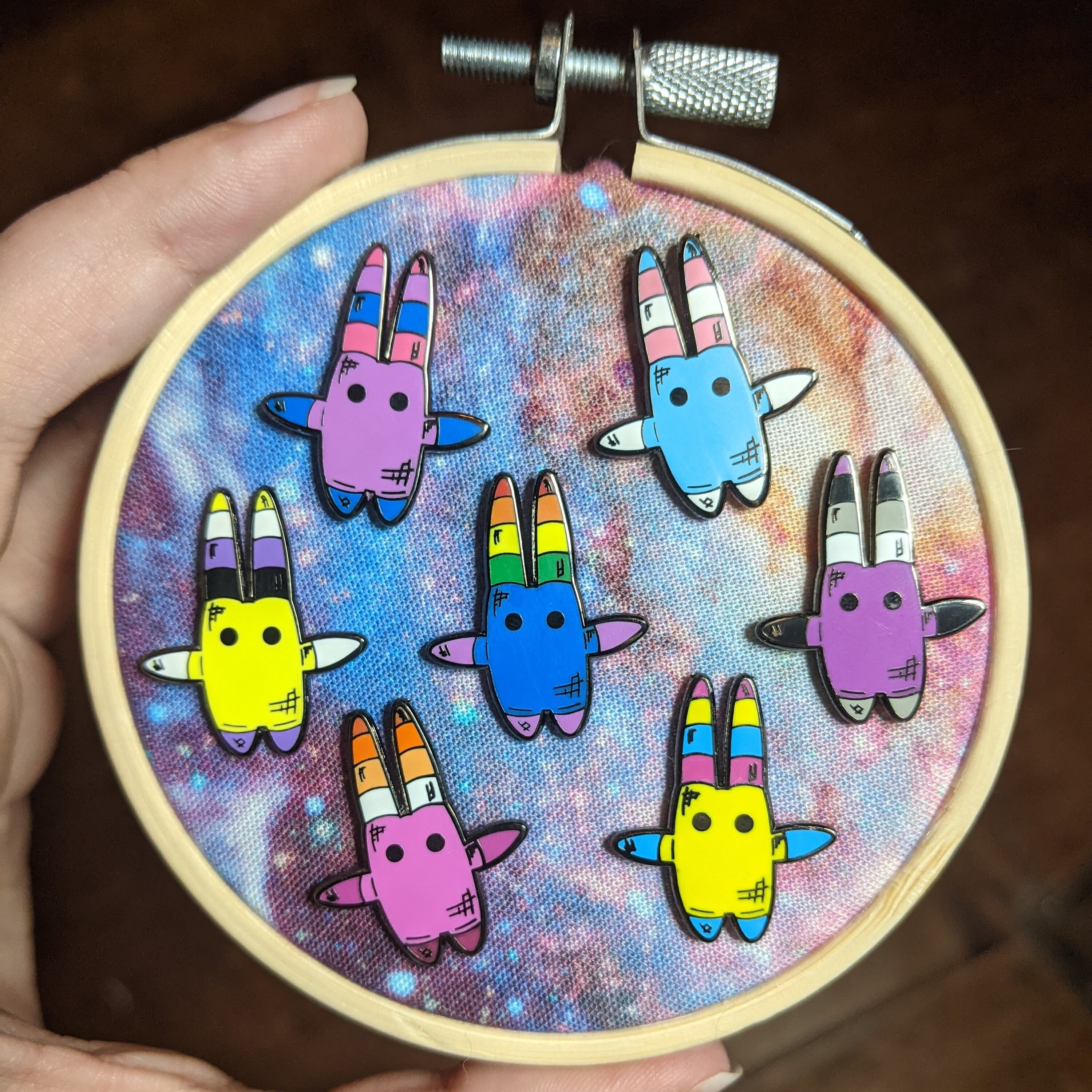 Pride Tooka Enamel Pins