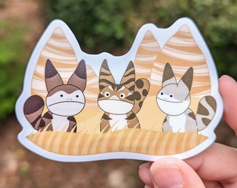 Lothcat Trio Sticker