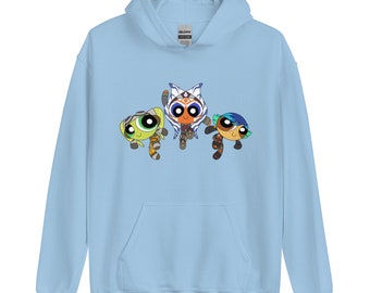 Rebels Power Puff Girls Unisex Hoodie