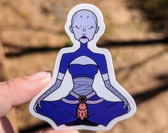 Meditating Ventress Sticker