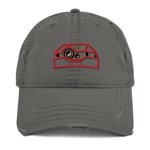 B2EMO Embroidered Distressed Dad Hat