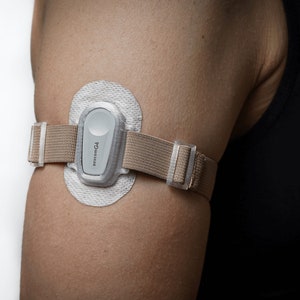 Dexcom G6 Fixatiehouder voor tapefixatie met verstelbare armband PREMIUM afbeelding 2