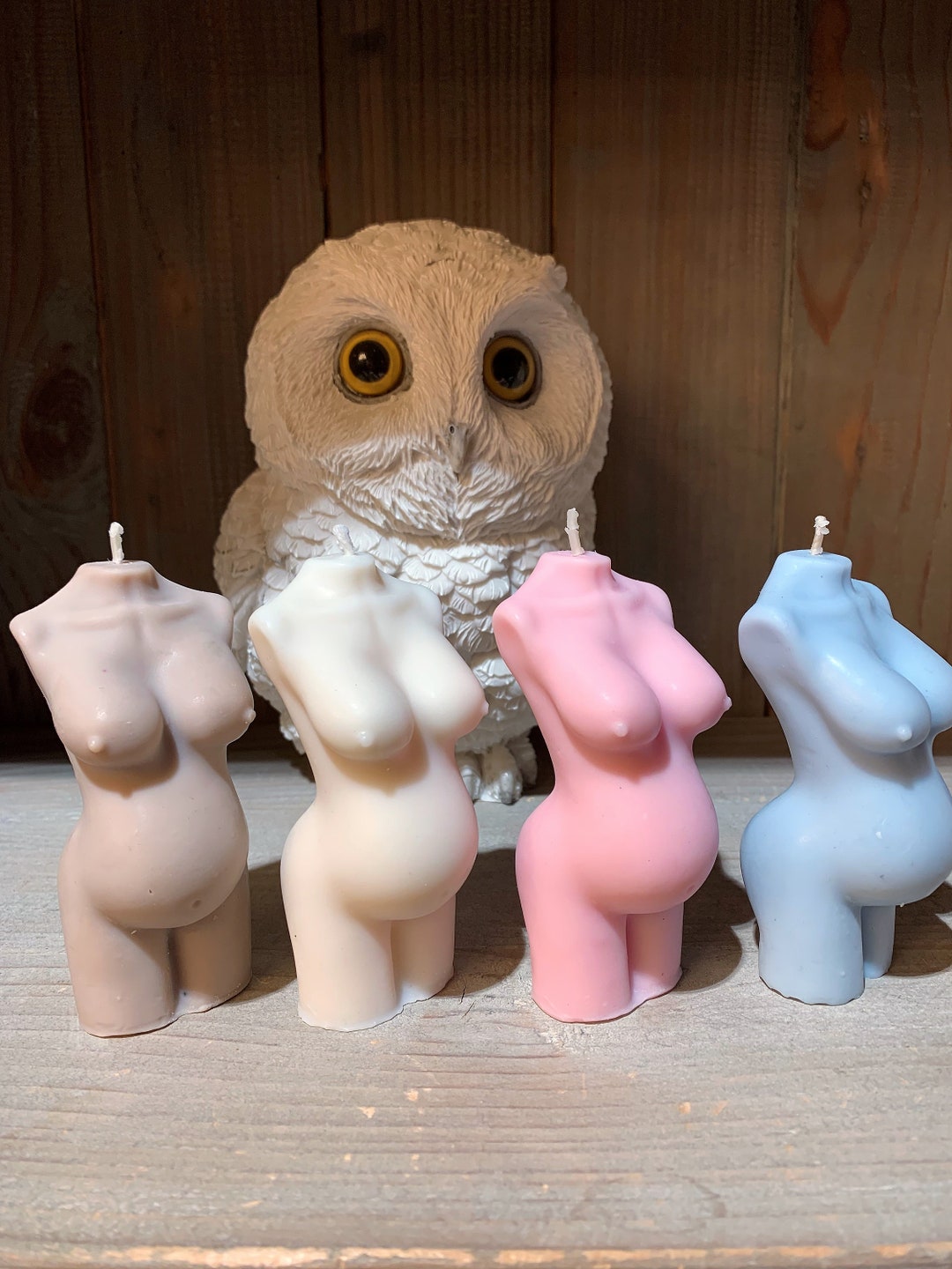 Body Candle, Pregnant Woman, Female Torso, Lady Body Candle, Woman