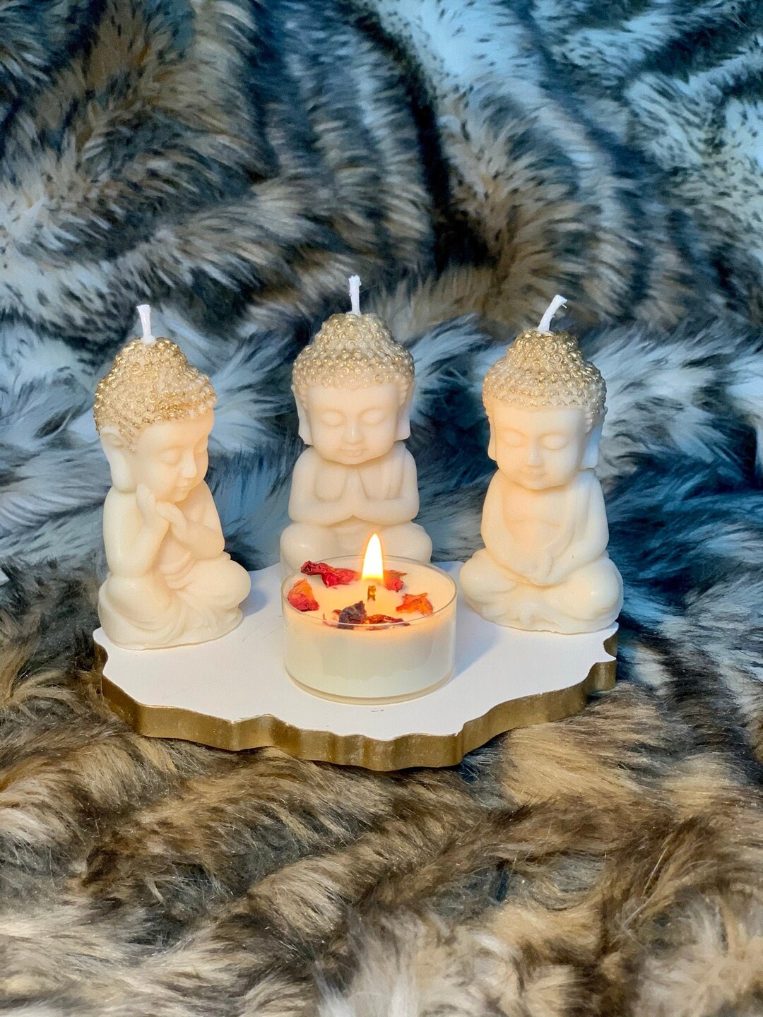 Buddha Candle, Soy Candles Buddha Zen, Birthday Gift Home Decor