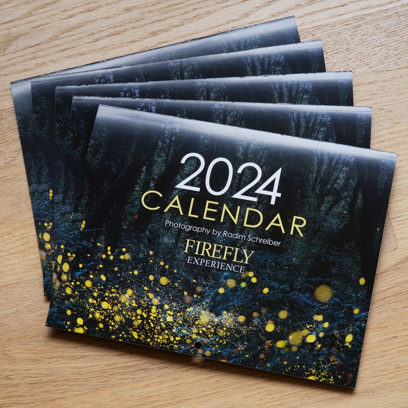 Firefly Photography Calendar 2024 Etsy