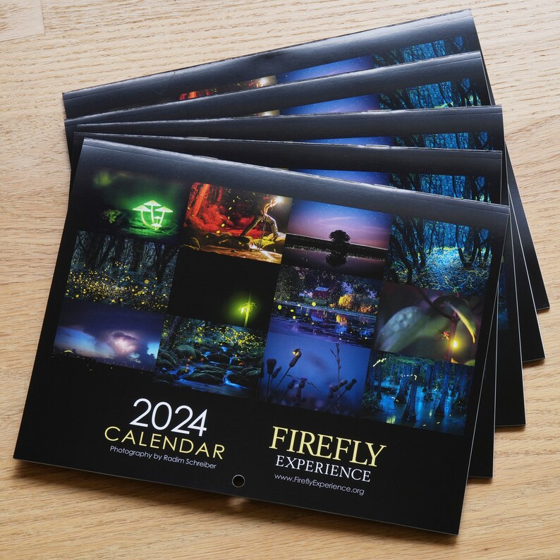 Firefly Photography Calendar 2024 Etsy
