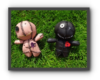 Voodoo Leather Dolls