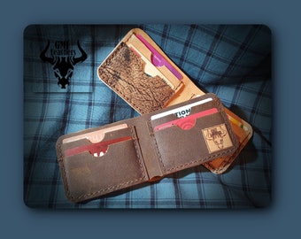 Leather Wallet Credit Card Mens