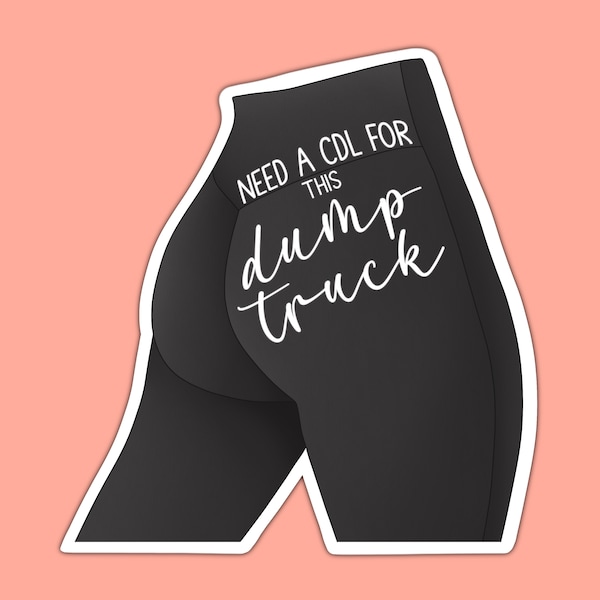 Dump Truck Sticker