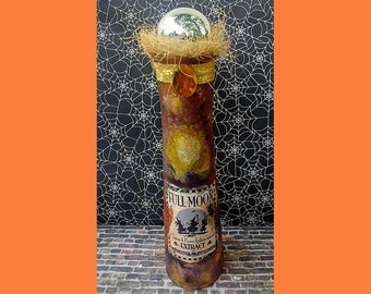 Full Moon Extract Altered Potion Bottle, Apothecary Bottle , Magic Potion