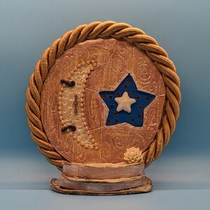 Moon and Stars Fairy Door