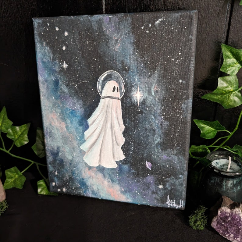 Shooting Star-Acrylic painting image 2