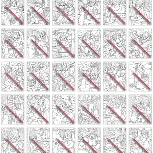 K&ouml;nnte beinhalten: Ein Set mit 25 Schwarzwei&szlig;-Malvorlagen mit verschiedenen Illustrationen von Gnom in verschiedenen Szenen. Die Gnome tragen H&uuml;te und haben B&auml;rte. Die Szenen beinhalten Gnome, die in einem Garten arbeiten, Gnome, die mit Tieren spielen, und Gnome, die die Natur genie&szlig;en.