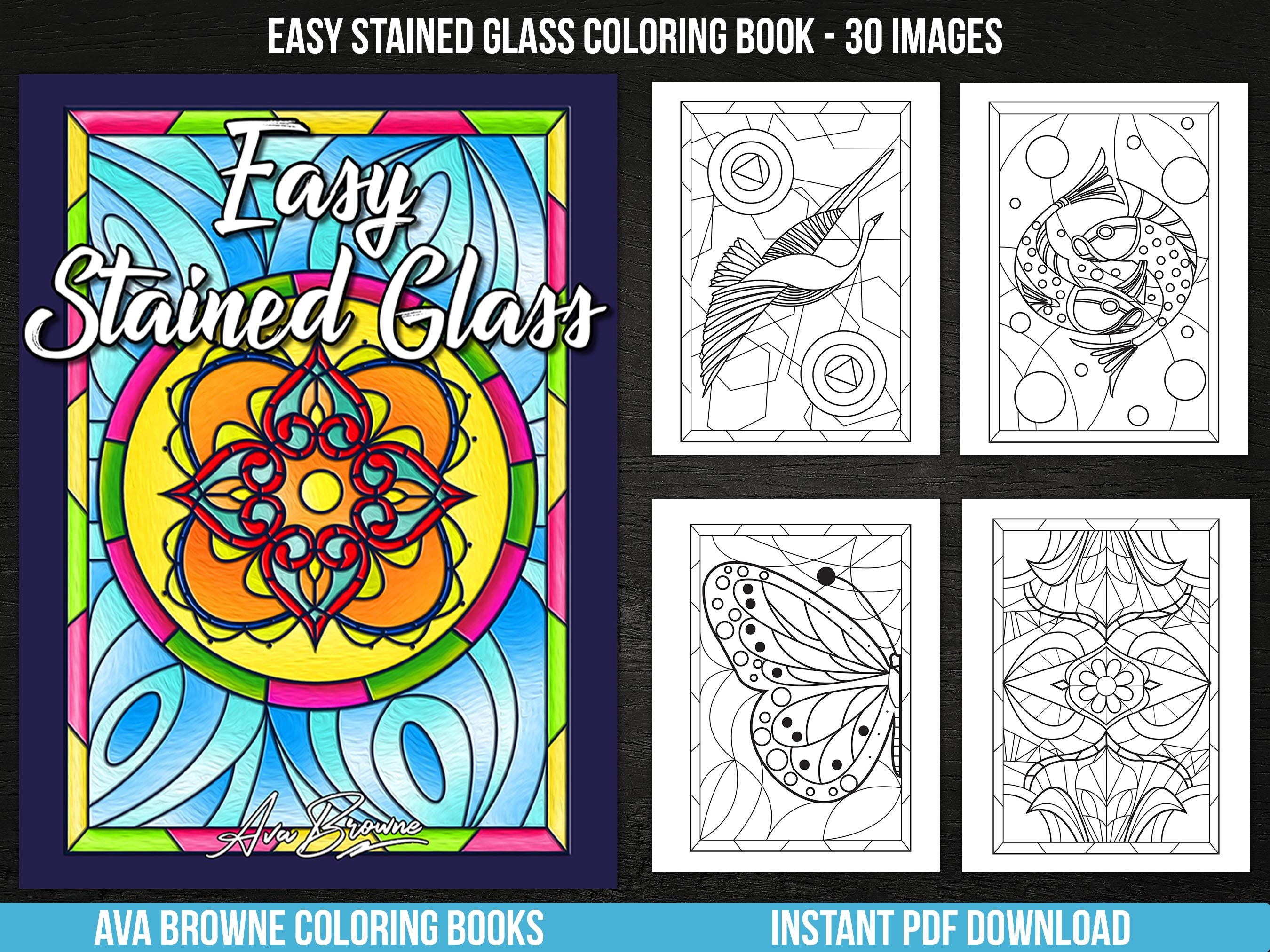 Large Print Easy Adult Coloring Book FOR WOMEN: The Perfect Companion For Seniors, Beginners & Anyone Who Enjoys Easy Coloring [Book]