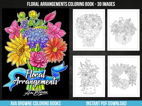 Floral Mandala Coloring Book: Flower Coloring Books for Teens, Flower Coloring Books for Adults [Book]