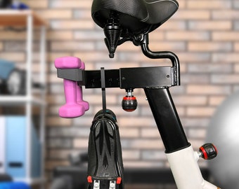 Hand weight holder for spin bike hotsell