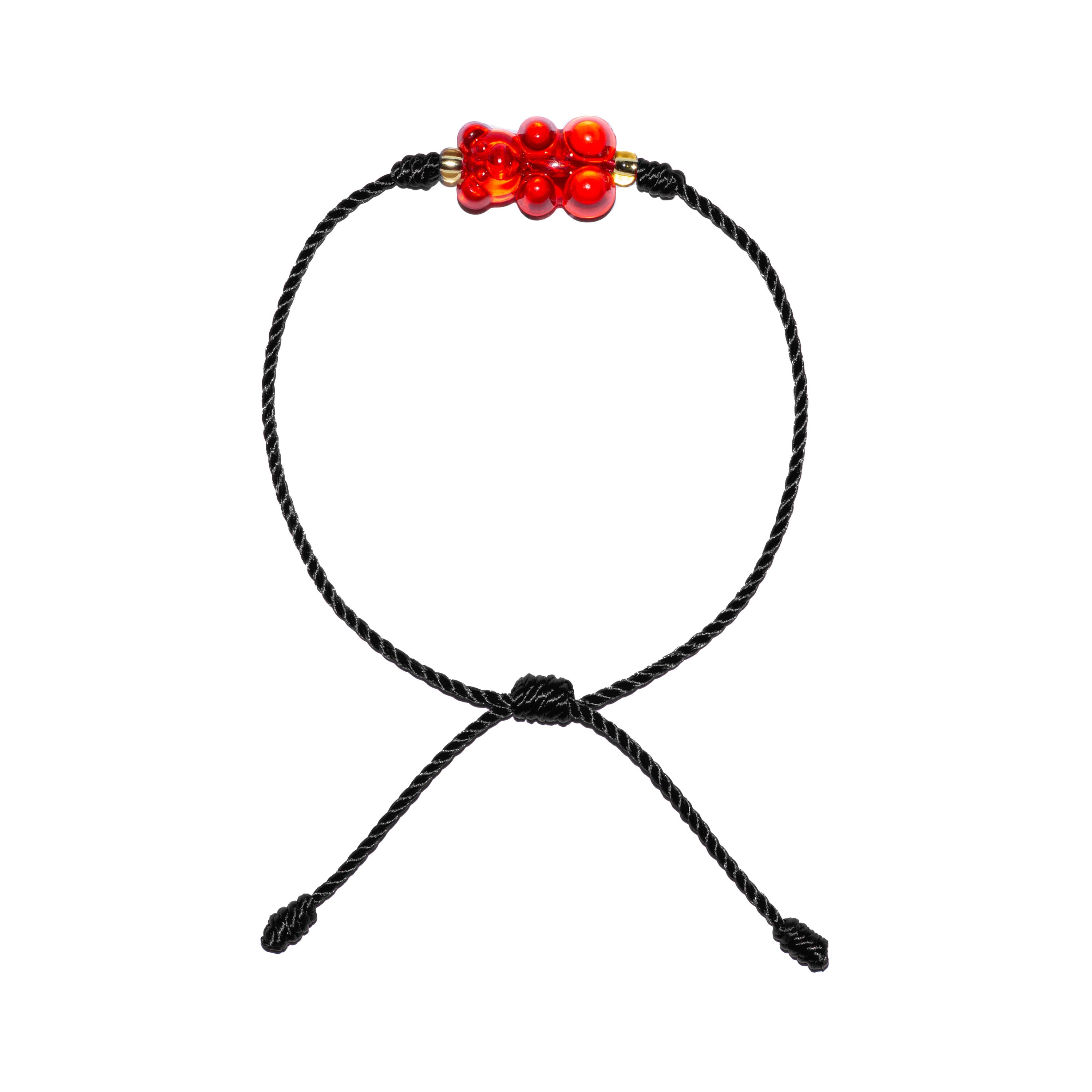 Red Gummy Bear Bracelet Friendship Bracelet / 80s Bracelet / Etsy