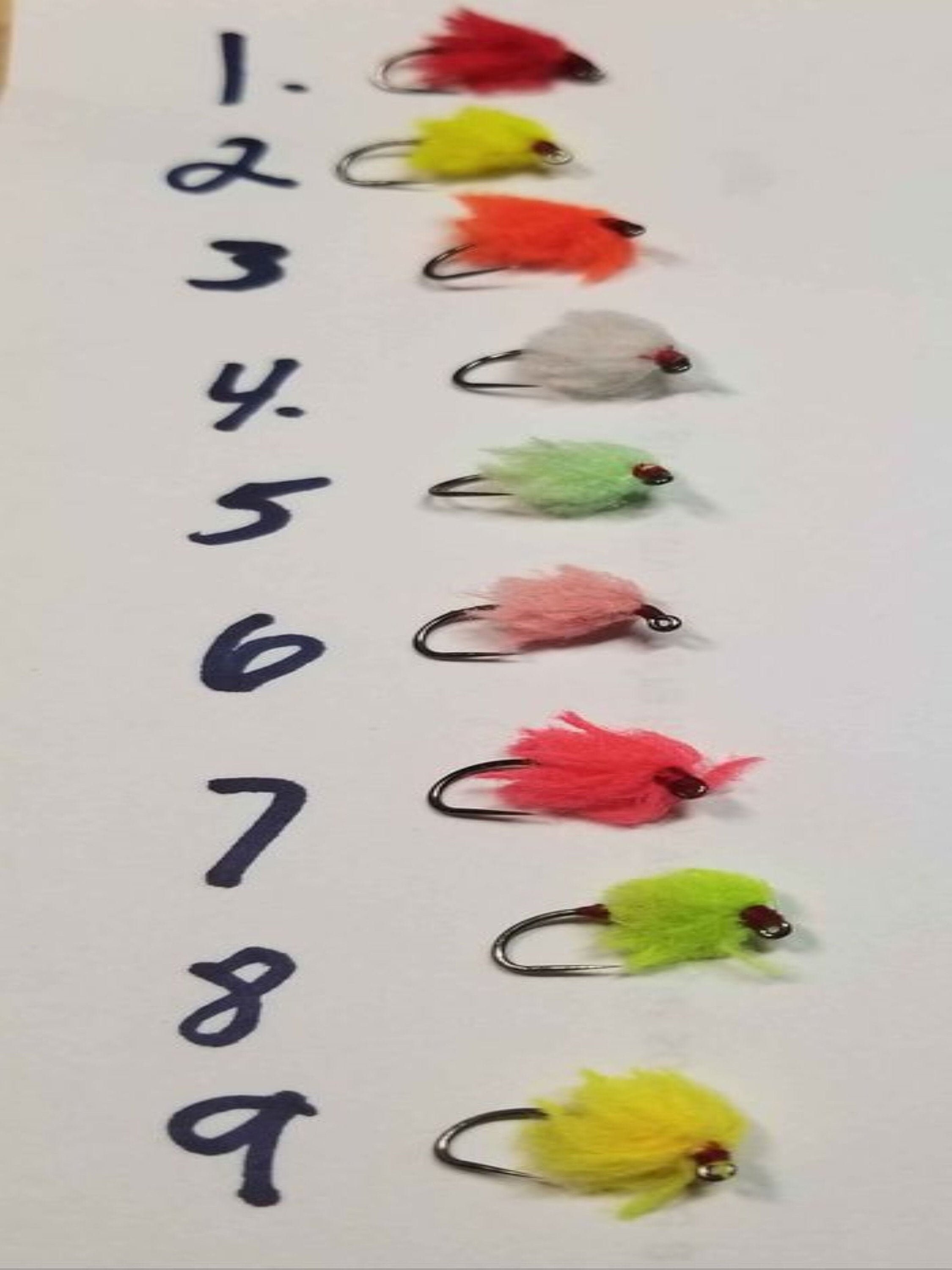 Trout Egg Flies Size 14 Tungsten Fly Fishing Tenkara Etsy