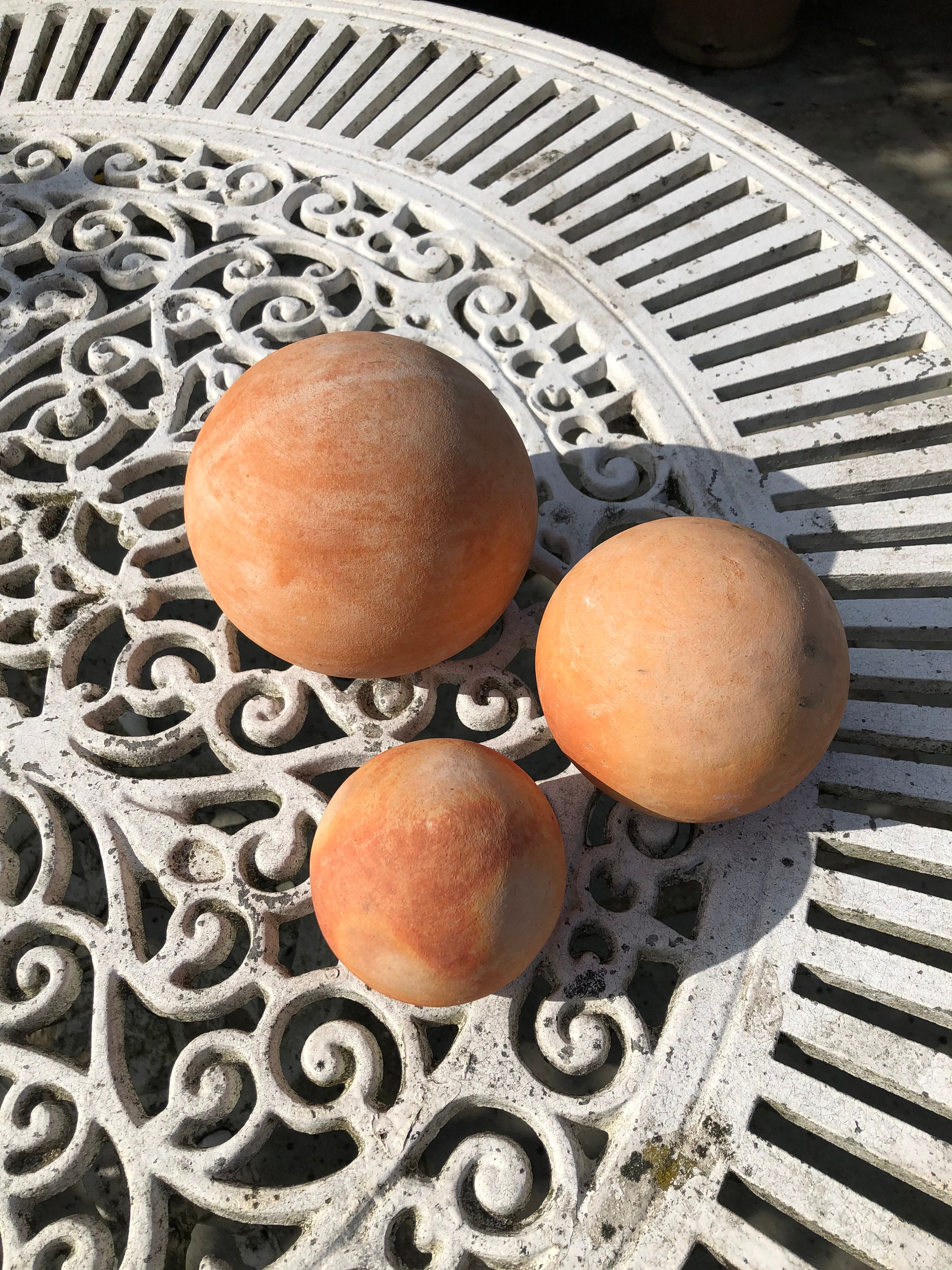 Festival Terracotta Ball Trio Etsy