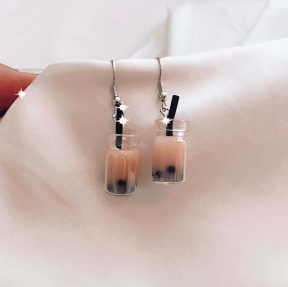 Boba earrings etsy discount