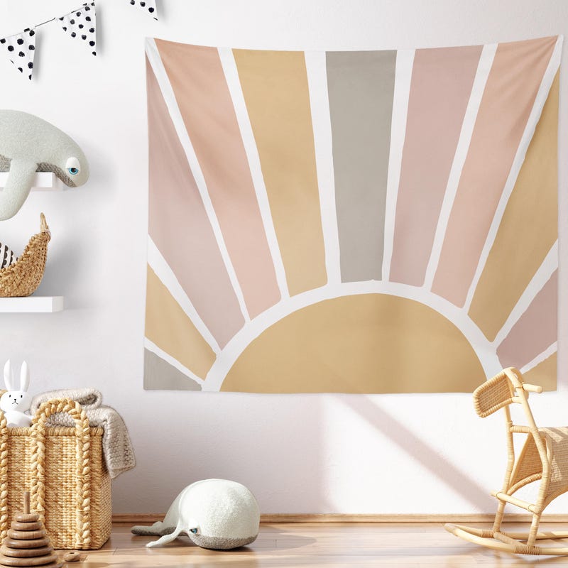 Sunset Boho Tapestry Set