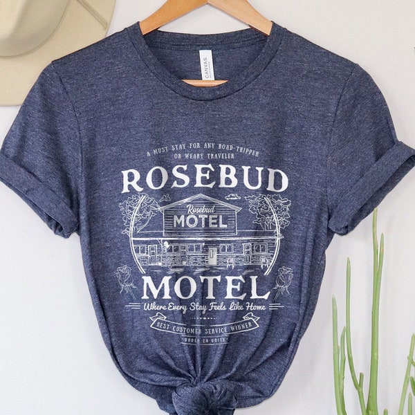 Rosebud Motel Tshirt Funny TV Show Inspired tee, Best Selling Design Great Christmas Gift for Mom, Friend or Colleague