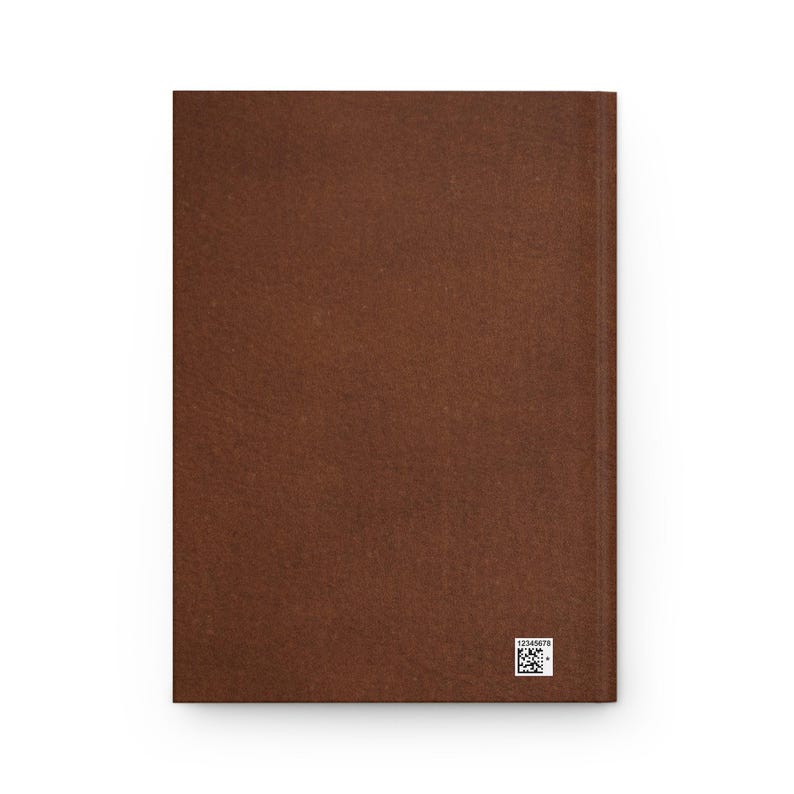 Books of Curses Hardcover Journal | Vintage Brown Spellbook Notebook image 4