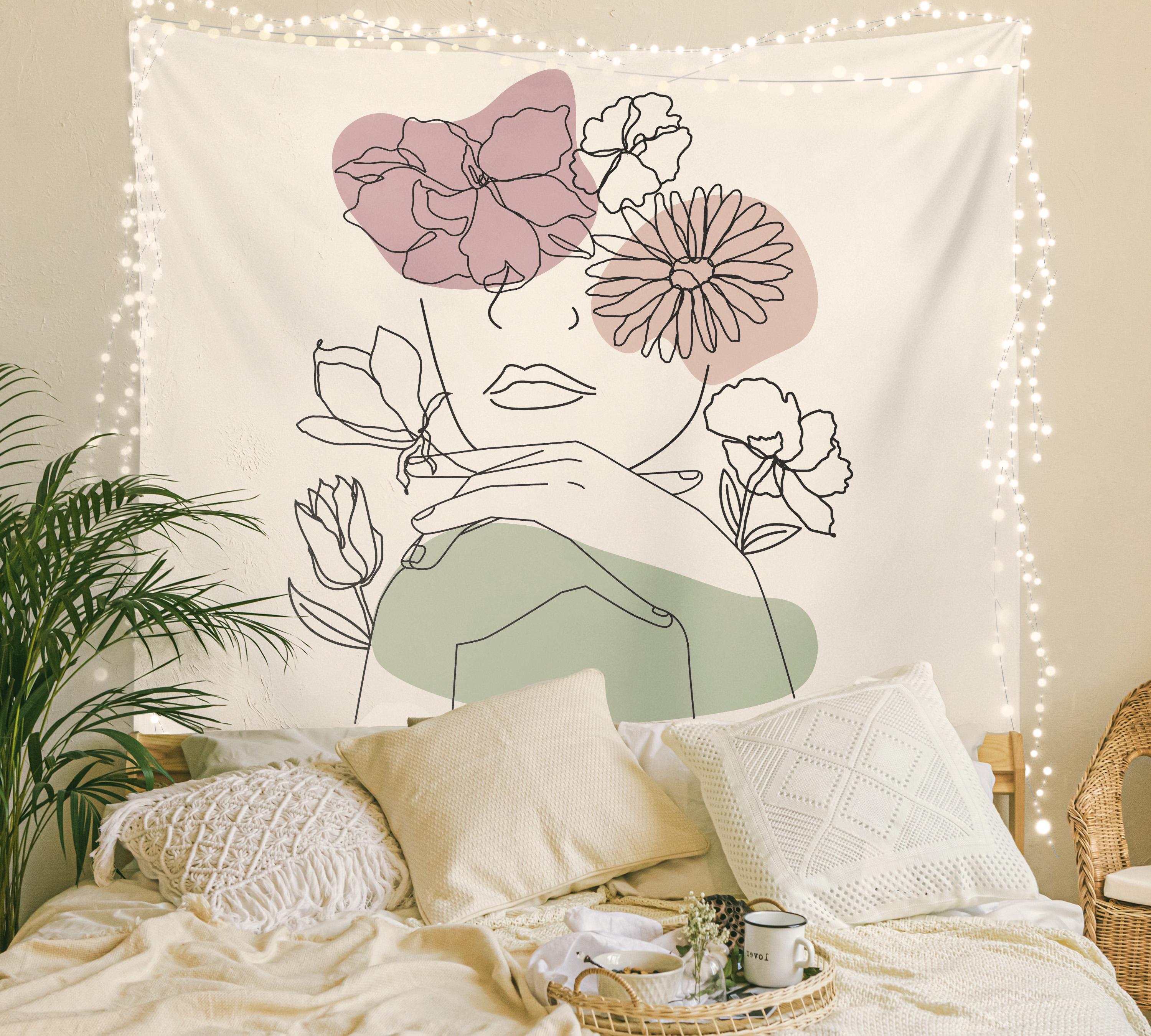 Sage Green Tapestry Etsy