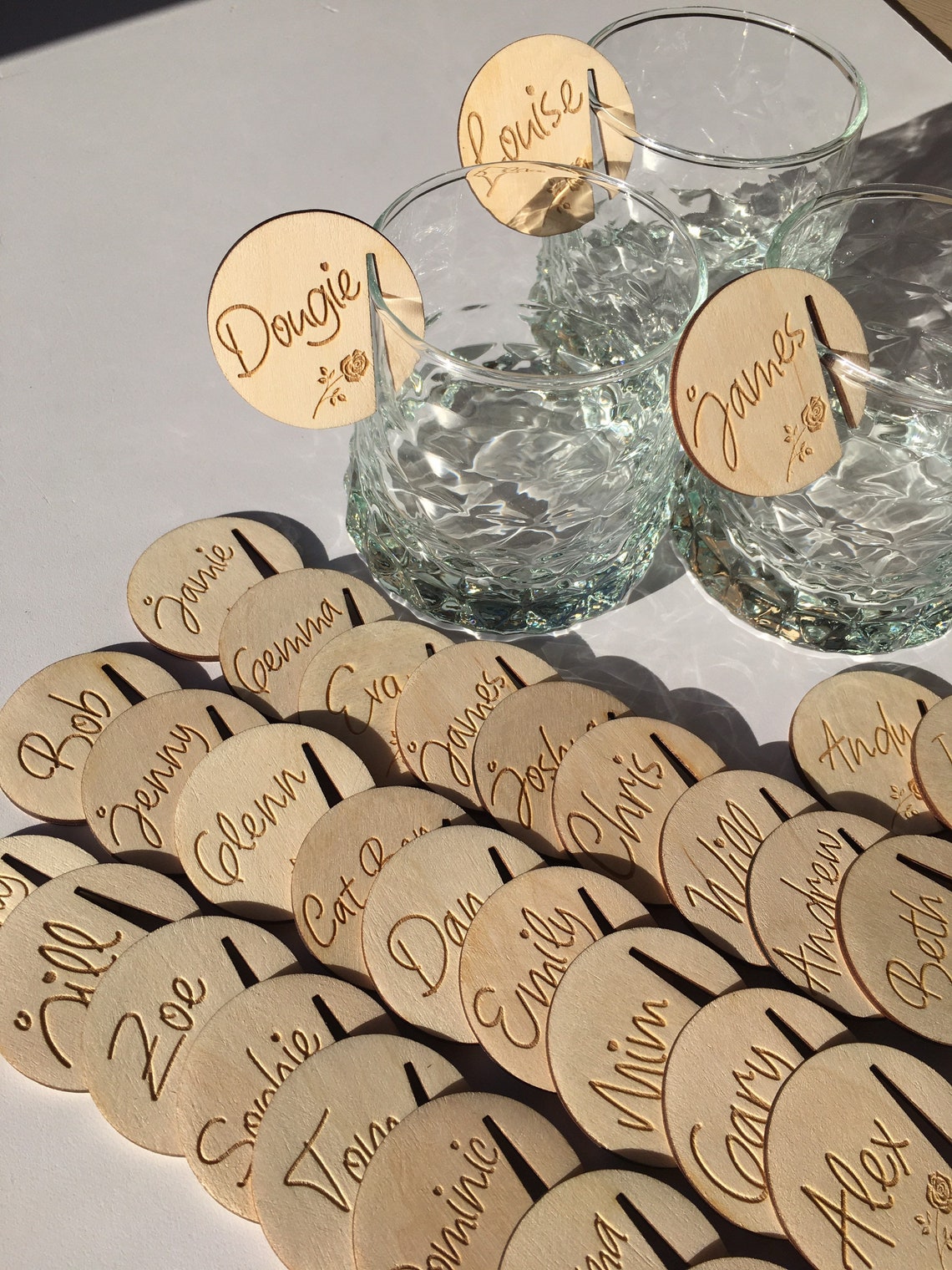 Personalisierter Wein charm Personalisierter Wein charm Etsy